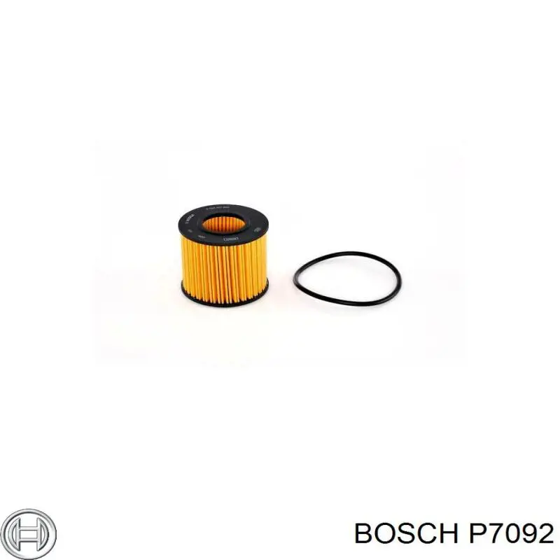 Масляный фильтр P7092 Bosch