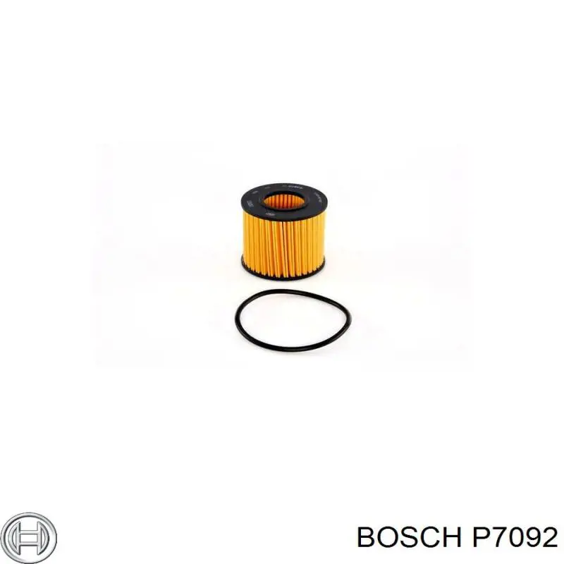 Фильтр очистки масла центробежный Bosch P7092 цена, от 6.29 USD