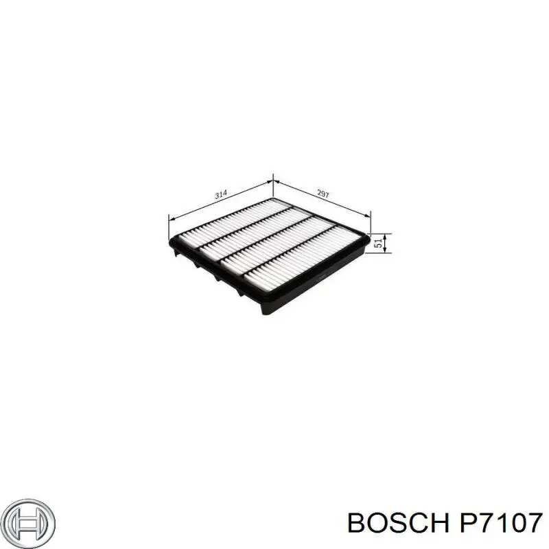Масляный фильтр P7107 Bosch