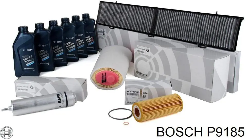 P9185 Bosch Масляный фильтр двигателя