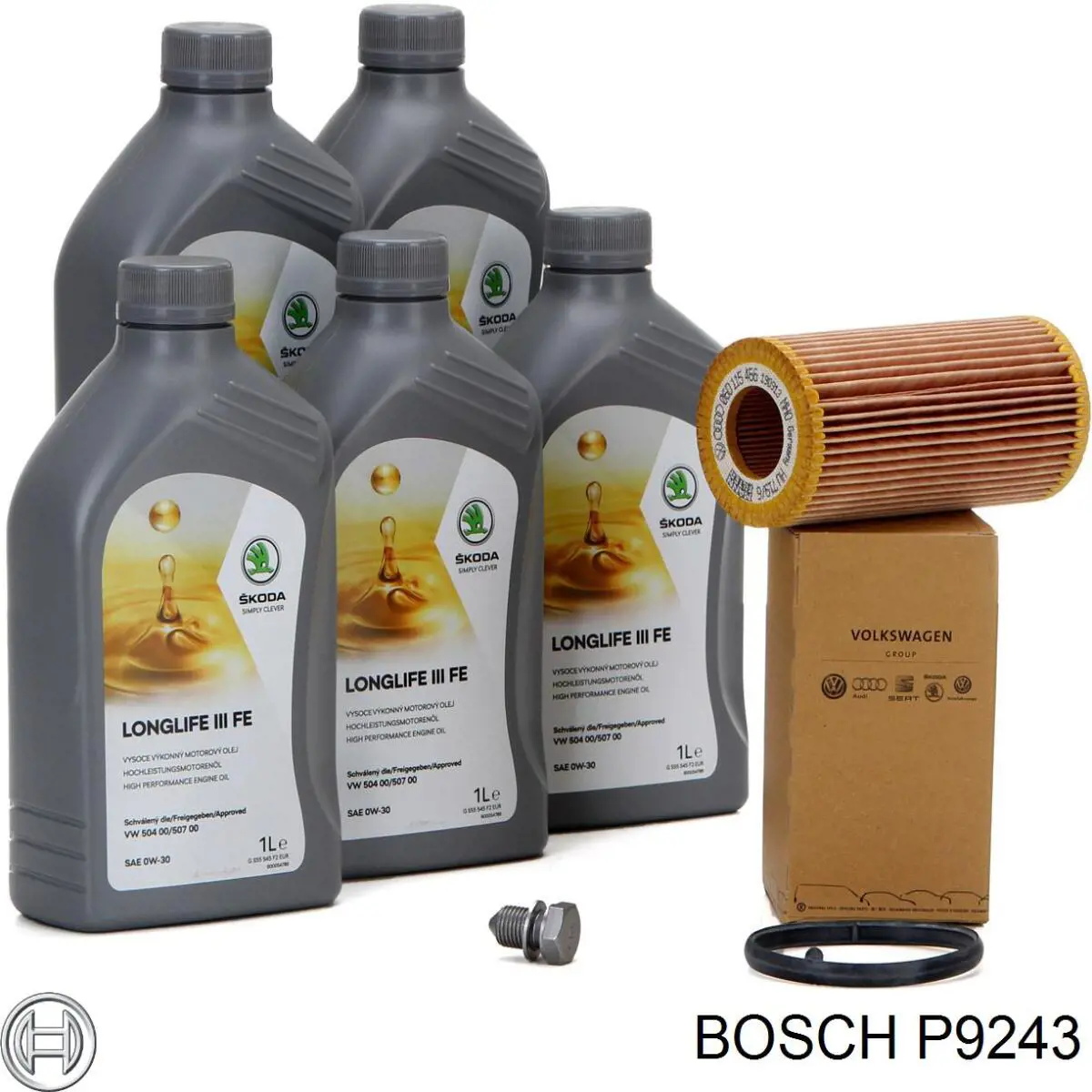 Масляный фильтр P9243 Bosch
