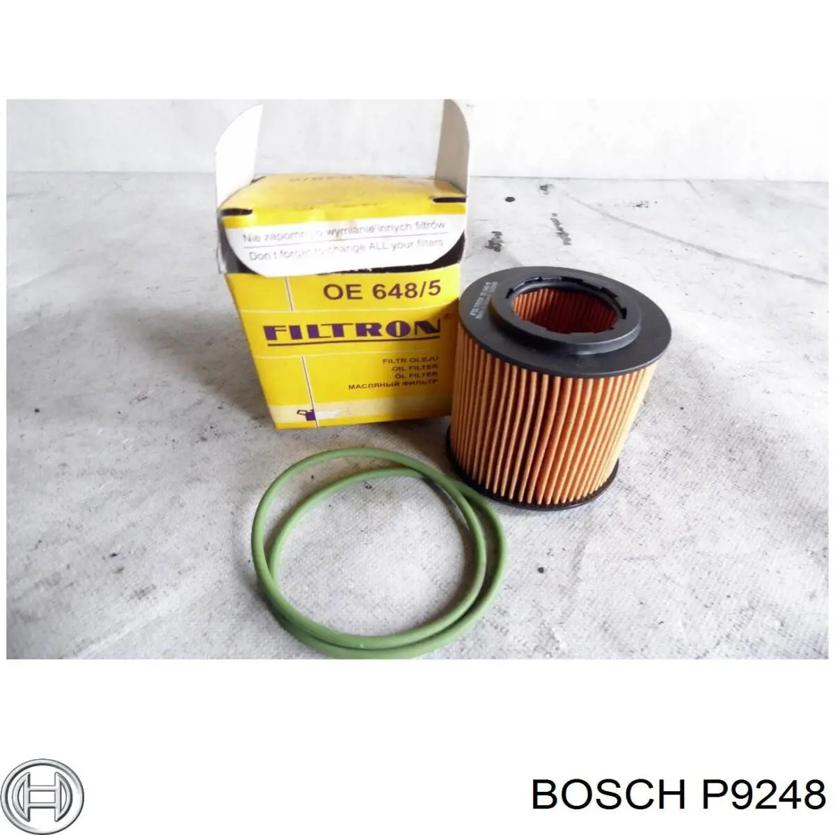 P9248 Bosch Масляный фильтр двигателя