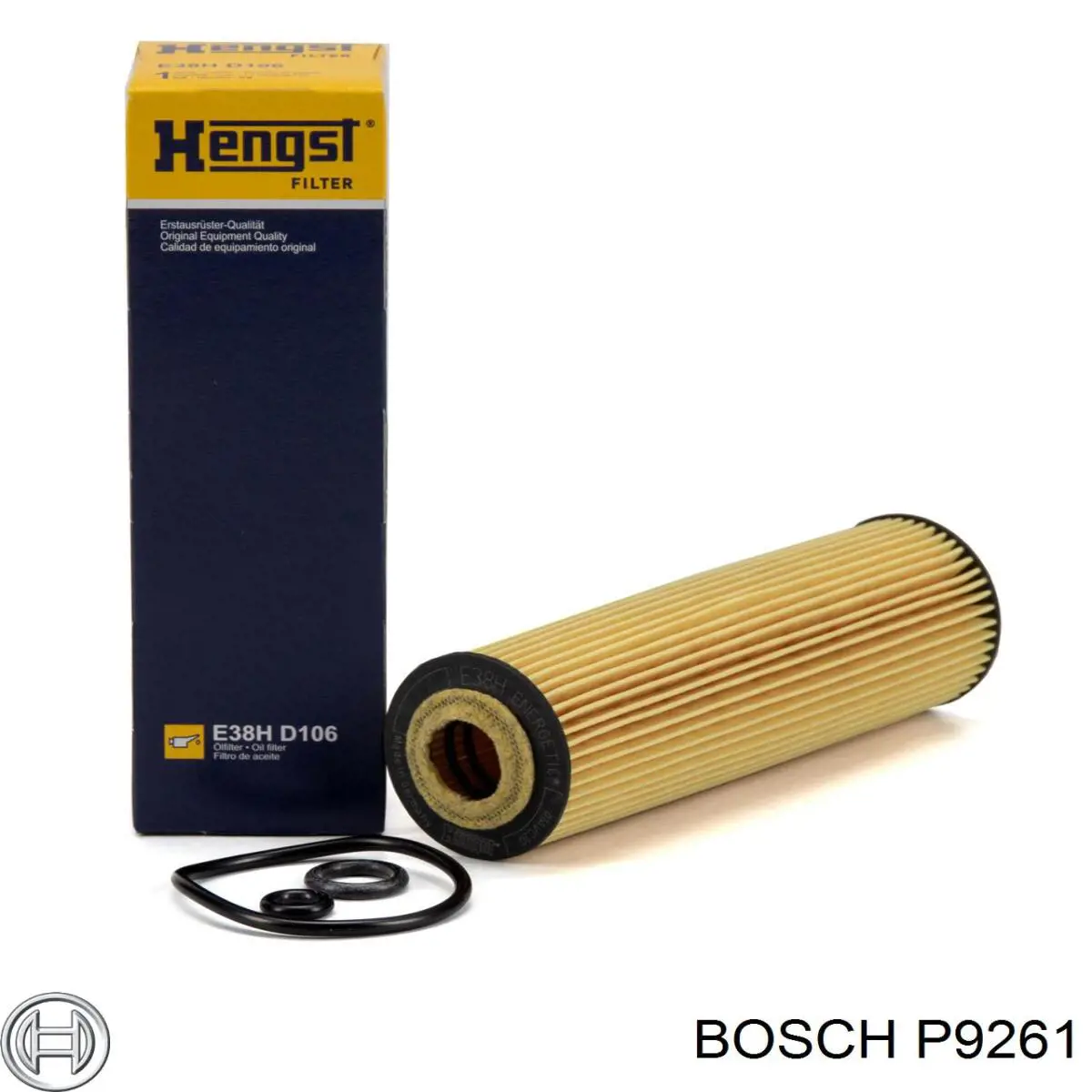 P9261 Bosch Масляный фильтр двигателя