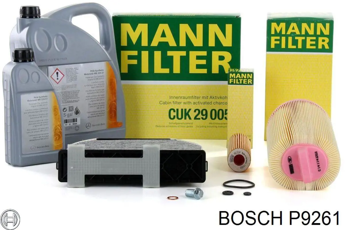Фильтр очистки масла центробежный Bosch P9261 цена, от 7.75 USD