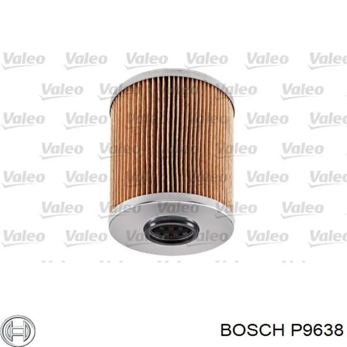P9638 Bosch Масляный фильтр двигателя