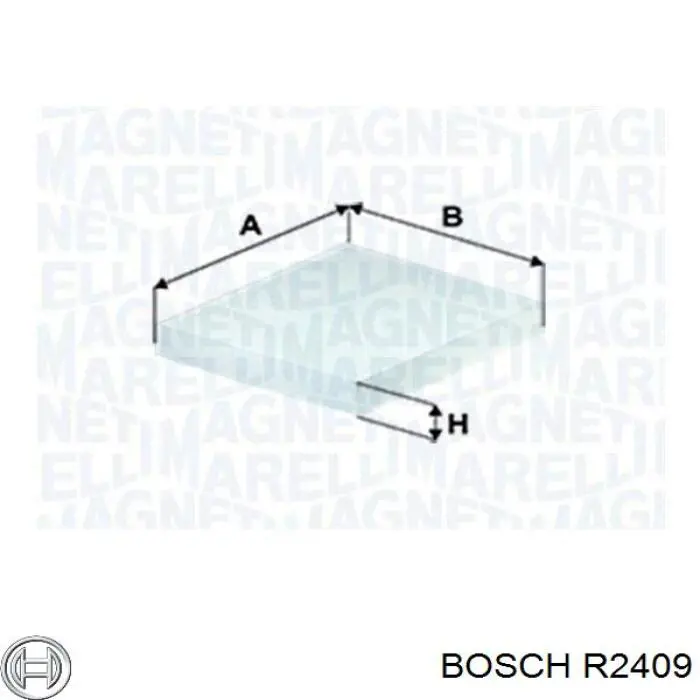 Купить R2409 Bosch Фильтр салона угольный