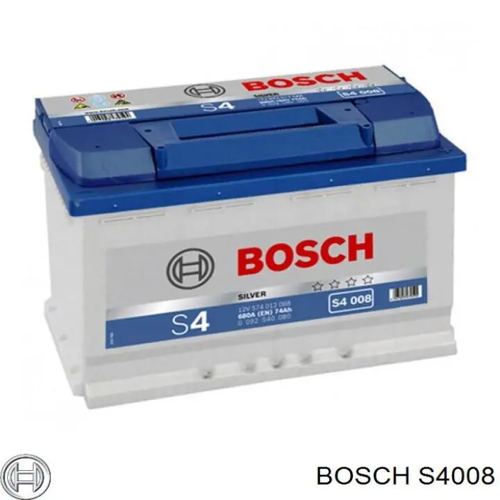 Купить S4008 Bosch Батарея аккумуляторная