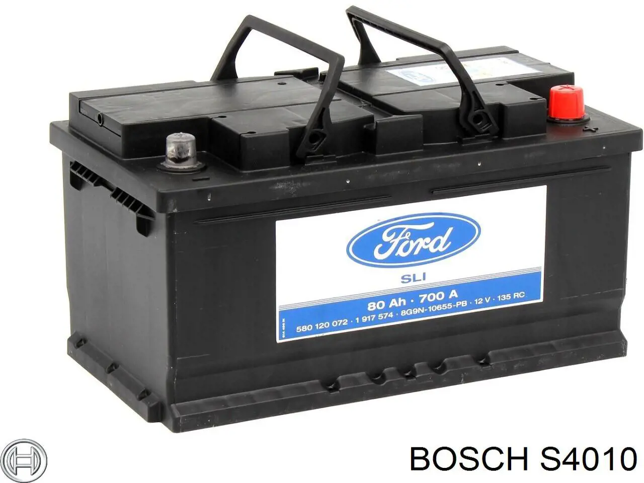 Аккумулятор автомобильный Bosch S4010 цена, от 123.09 USD