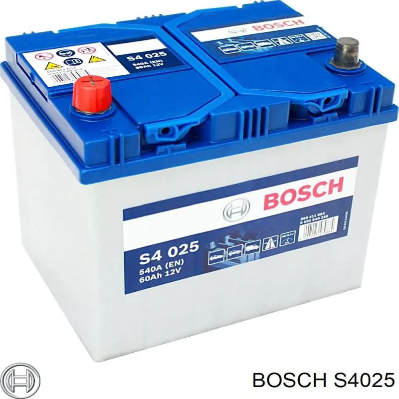 Аккумулятор S4025 Bosch