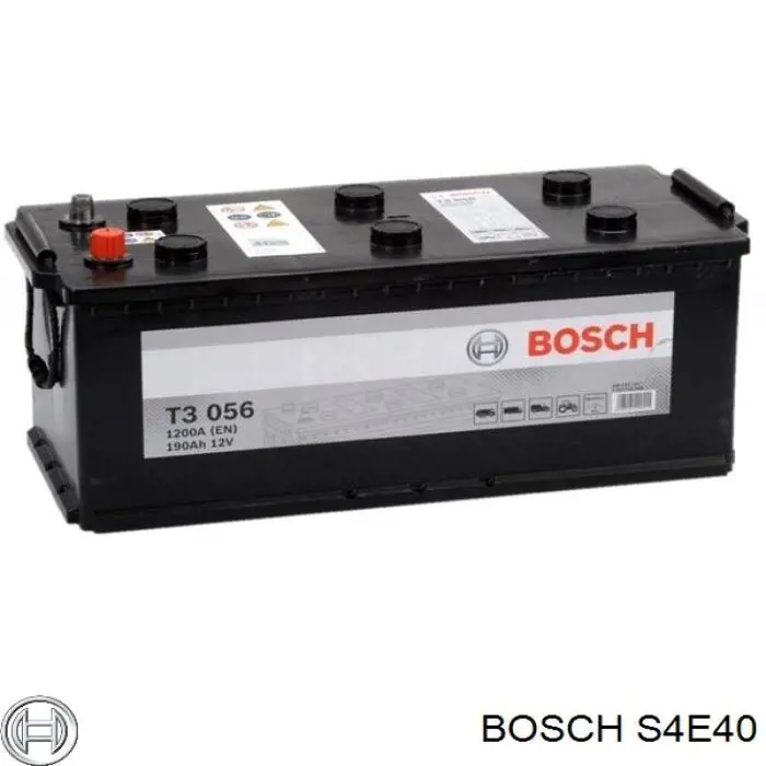 S4E40 Bosch Аккумуляторная батарея