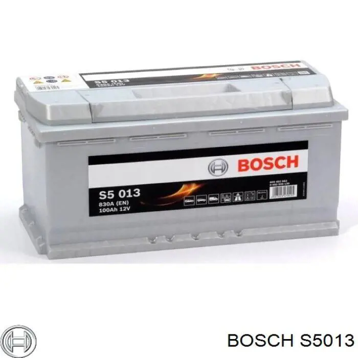 S5013 BOSCH Batería original y equivalente
