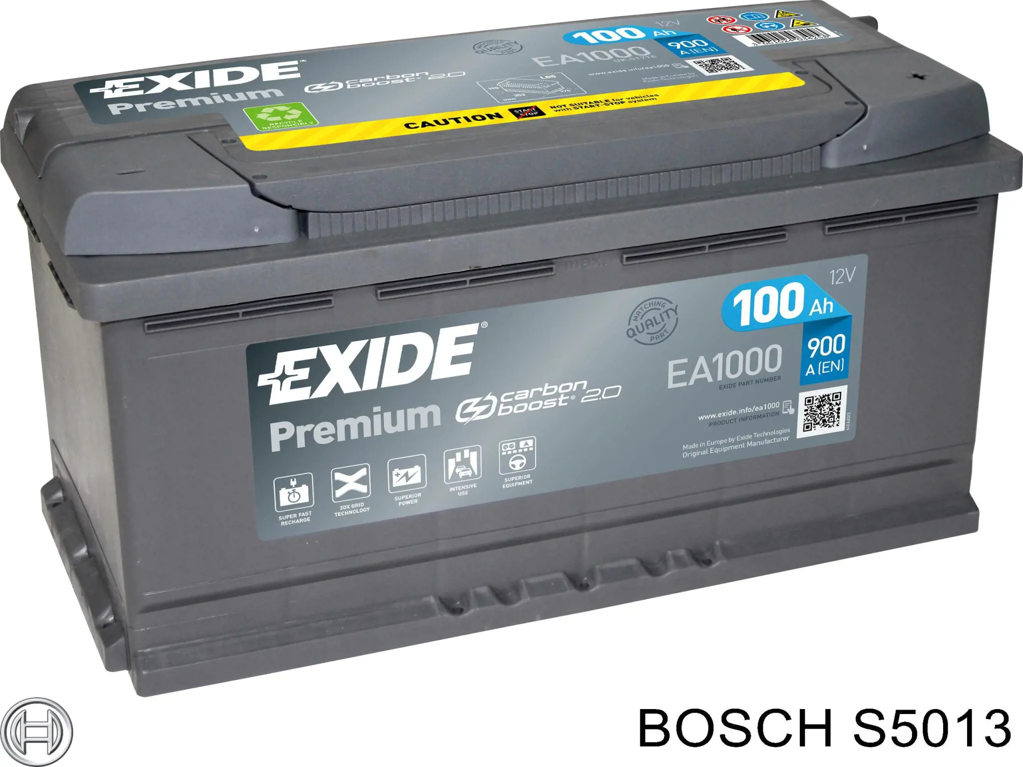 S5013 Bosch Аккумуляторная батарея