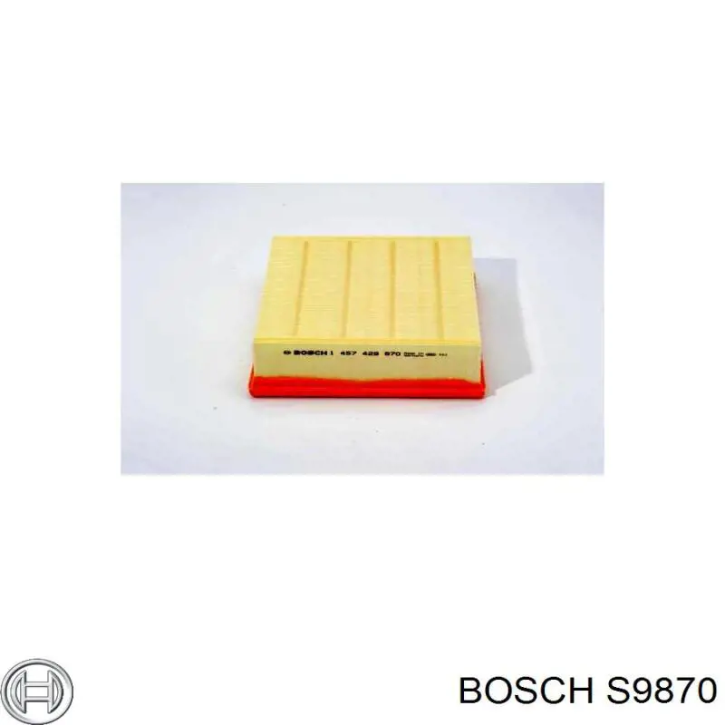 Элемент воздушного фильтра Bosch S9870 цена, от 5.64 USD