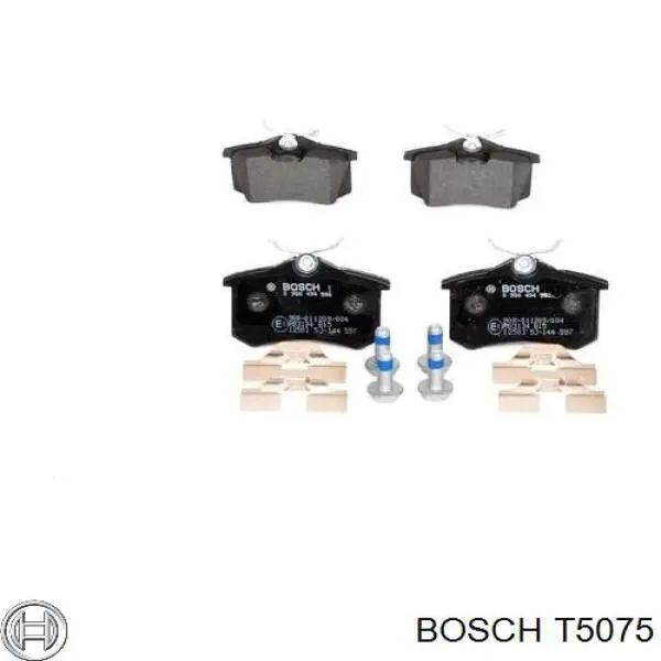 T5075 Bosch bateria recarregável (pilha)