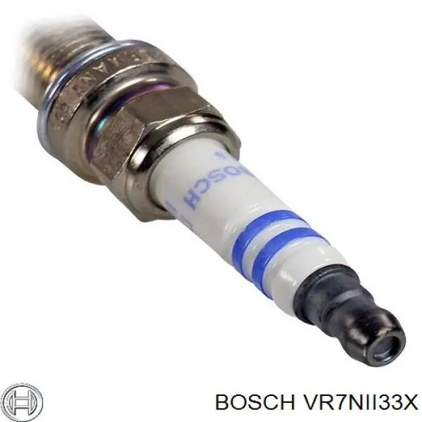 Свеча зажигания Bosch VR7NII33X цена, от 10.11 USD