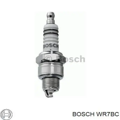 WR7BC Bosch Свечи зажигания