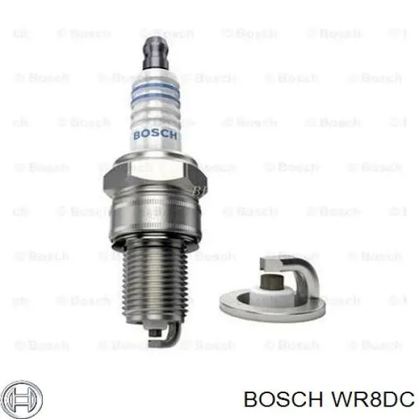 Bujía de encendido WR8DC Bosch