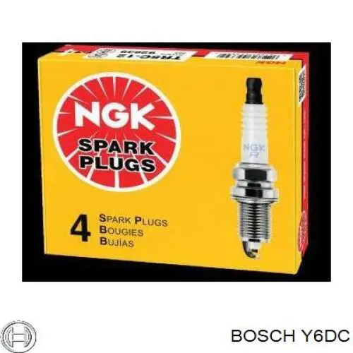 Y6DC Bosch Свечи зажигания