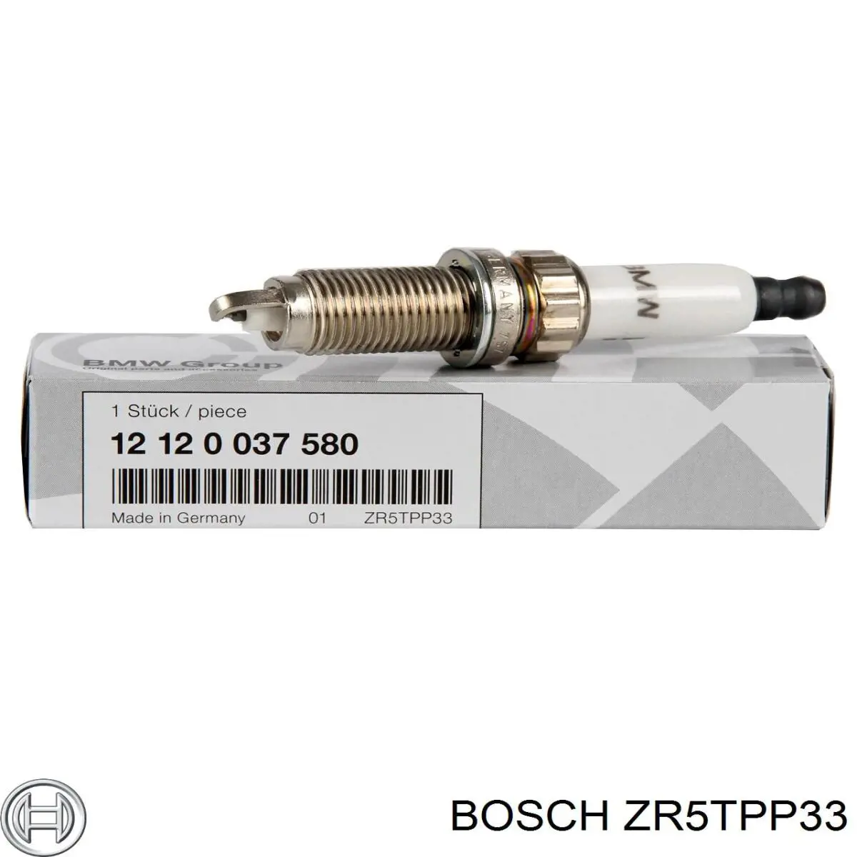 Свеча зажигания Bosch ZR5TPP33 цена, от 12.49 USD
