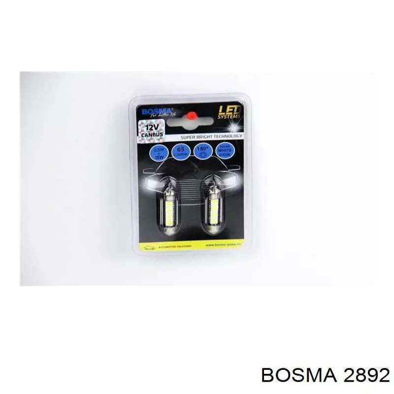 2892 Bosma Лампочка светодиодная (LED)