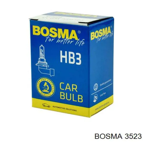 Лампочка галогенная 3523 Bosma