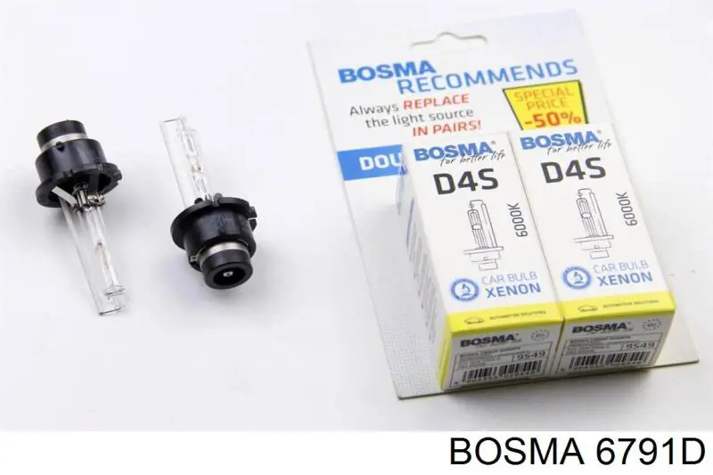 Bombilla De Xenon 6791D Bosma