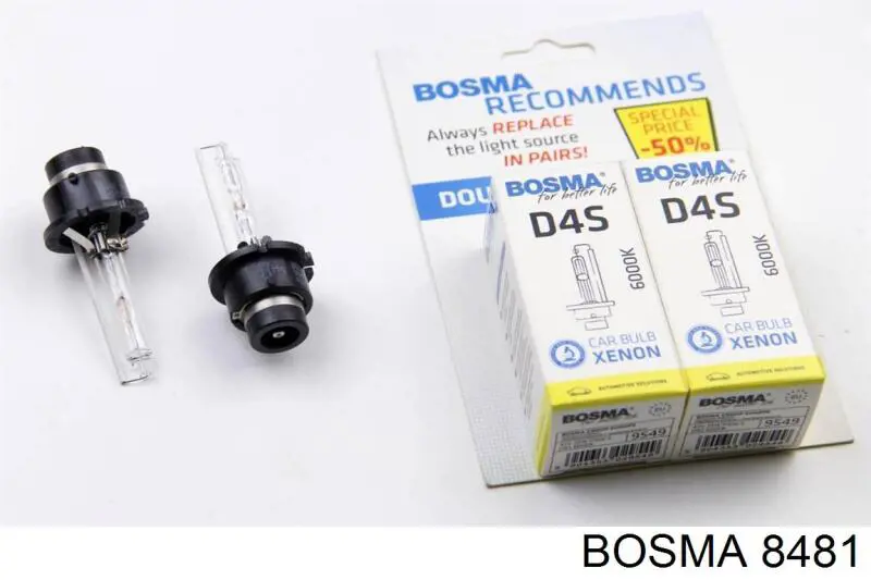 Bombilla De Xenon 8481 Bosma