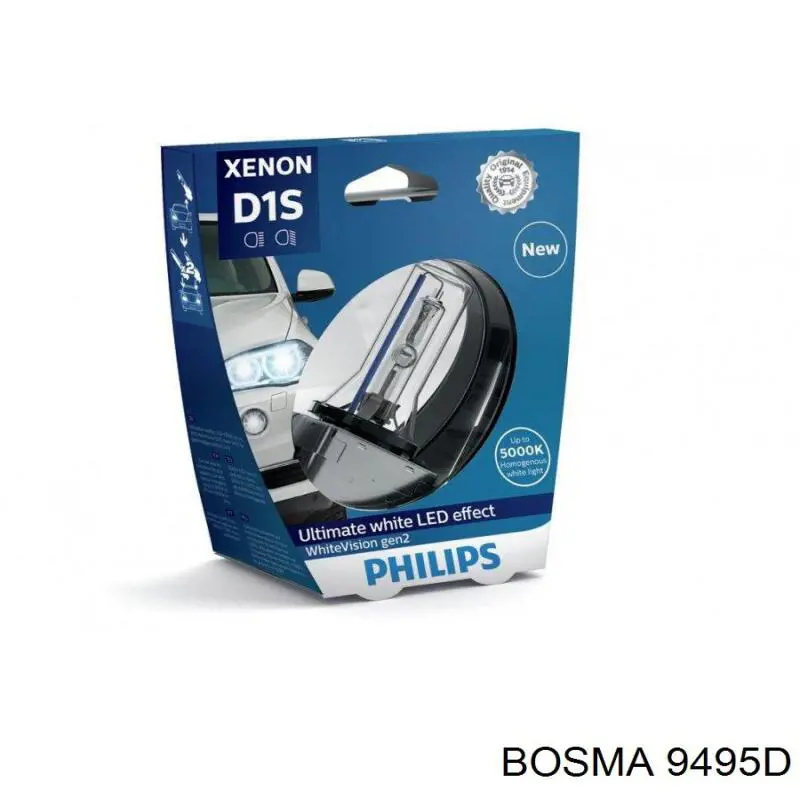 Купить 9495D Bosma Лампочка ксеноновая