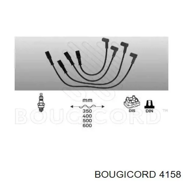 4158 Bougicord высоковольтные провода