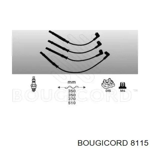 Высоковольтные провода 8115 Bougicord