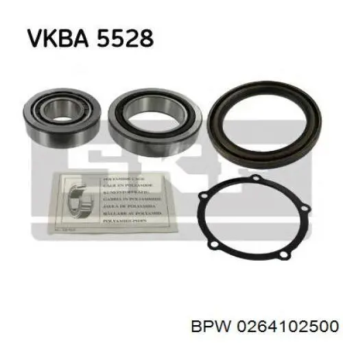 Ступичный подшипник передний BPW 0264102500