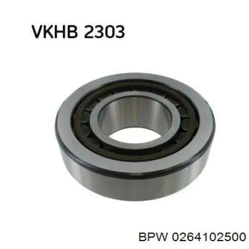 Комплект подшипника ступицы колеса BPW 0264102500 цена, от 37.37 USD