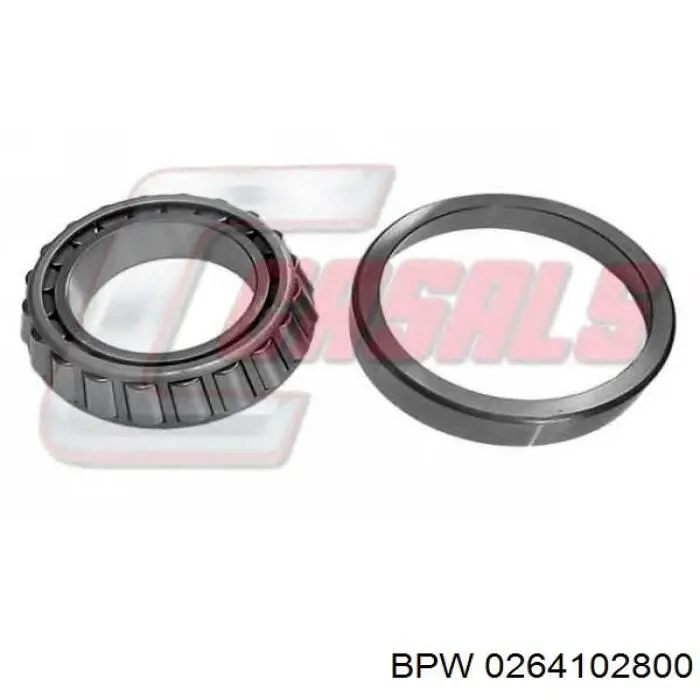 0264102800 BPW комплект подшипника ступицы колеса