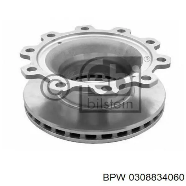 Купить 0308834060 BPW Диск тормозной задний