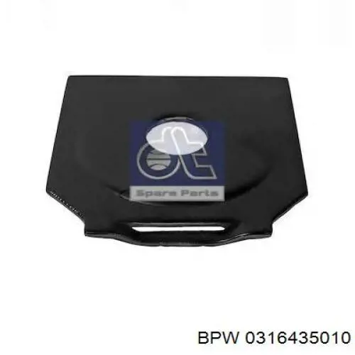 0316435010 BPW Втулка рессоры задней, металлическая