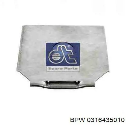 Втулка рессоры задней металлическая BPW 0316435010 цена, от 4.05 USD
