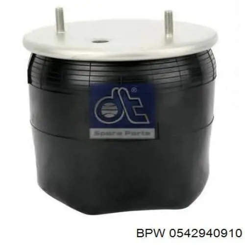 Рессора пневматической подвески BPW 0542940910 цена, от 52.38 USD