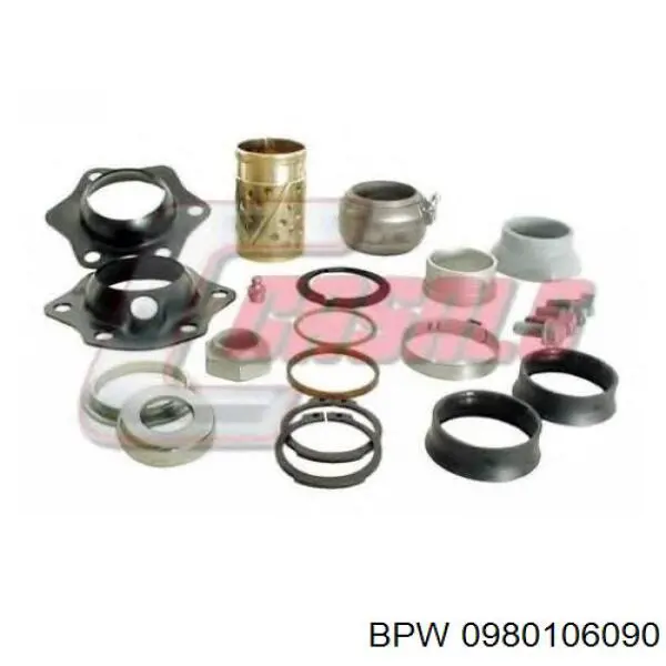 Ремкомплект тормозного вала (трещетки) BPW 0980106090 цена, от 34.62 USD