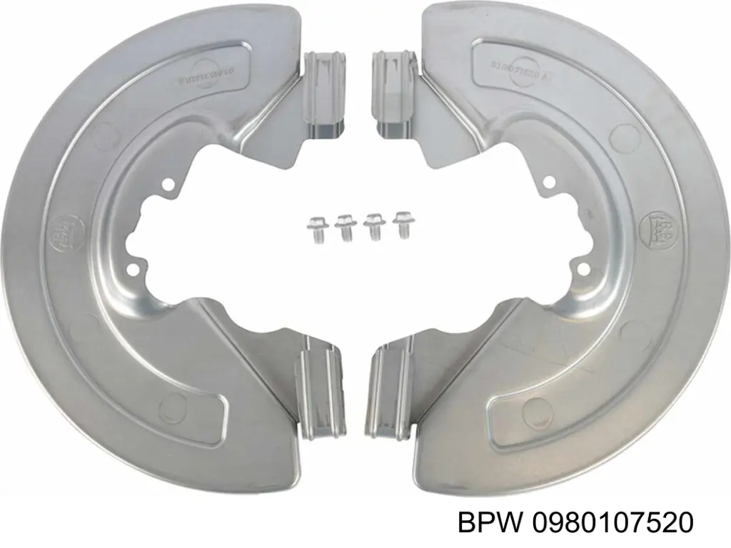 980107520 BPW защита тормозного диска заднего