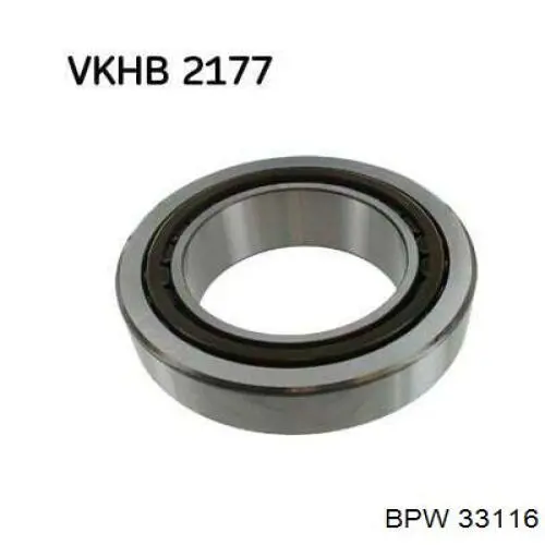 Подшипники задней ступицы BPW 33116 цена, от 36.44 USD