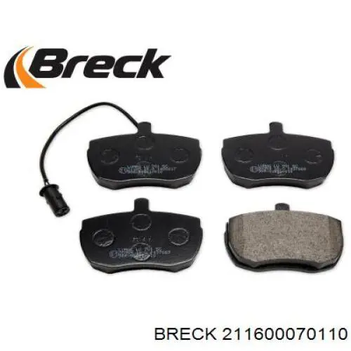 067011BSX Stellox Колодки передние