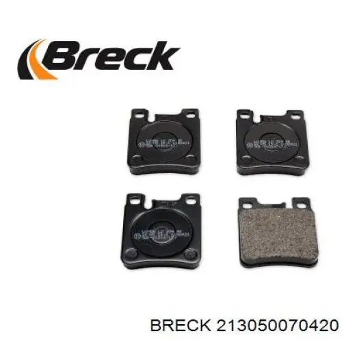 Задние тормозные колодки 213050070420 Breck