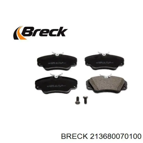 Передние тормозные колодки 213680070100 Breck