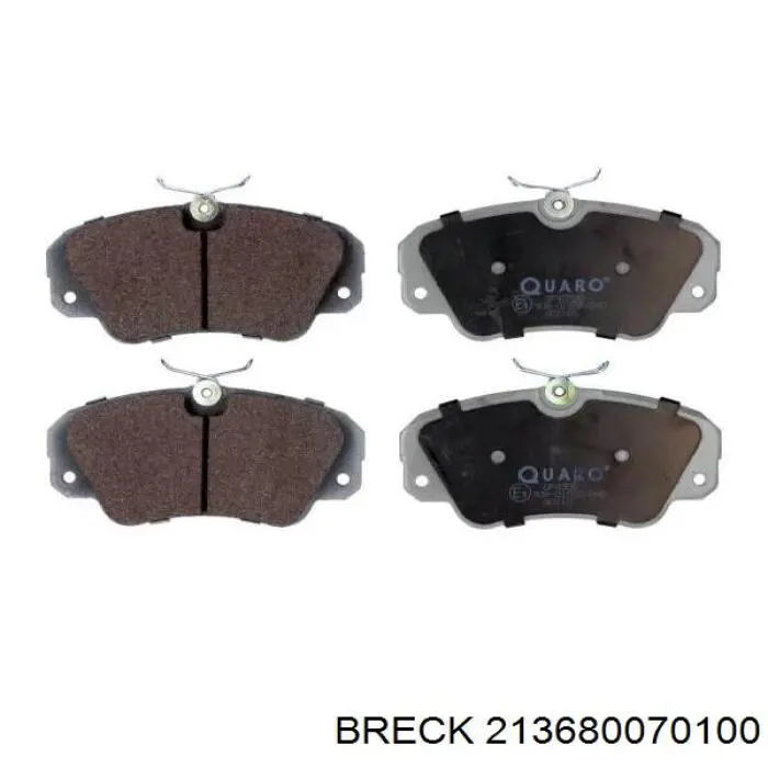 Тормозные колодки Breck 213680070100