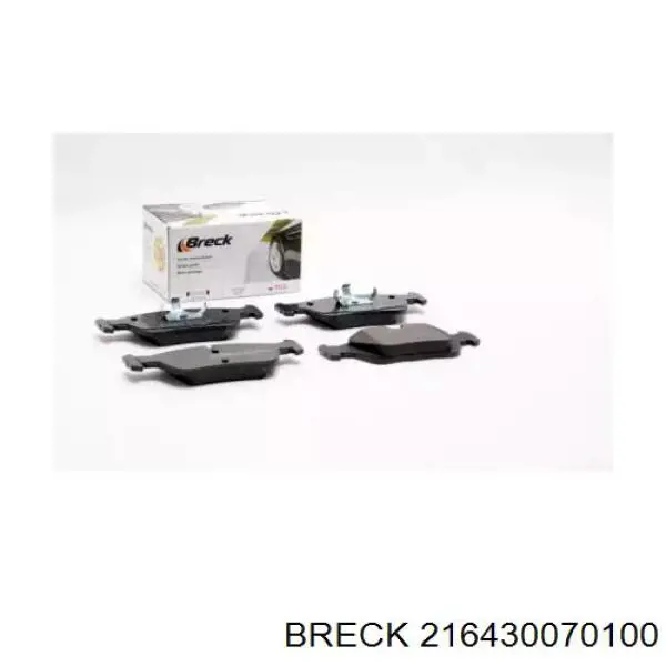 Колодки Breck 216430070100 цена, от 29.63 USD