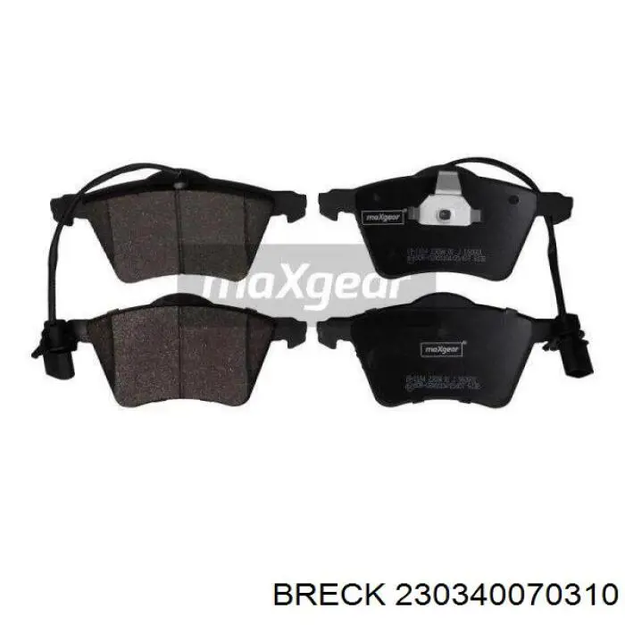 Тормозные колодки Breck 230340070310