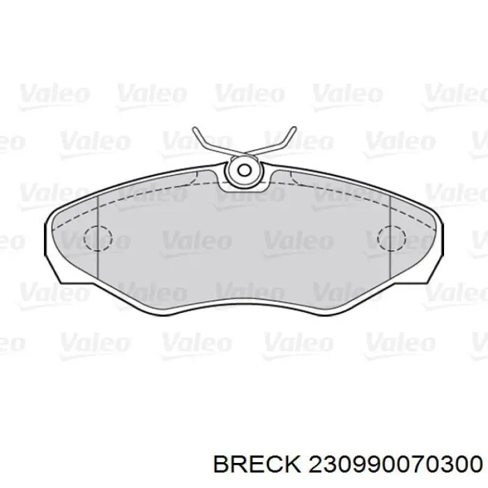 Колодки Breck 230990070300 цена, от 19.19 USD