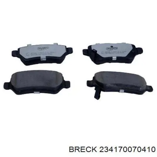 Колодки дисковые  Breck 234170070410 цена, от 19.47 USD