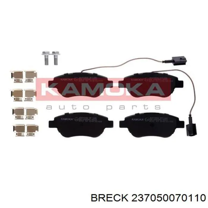 Тормозные колодки Breck 237050070110