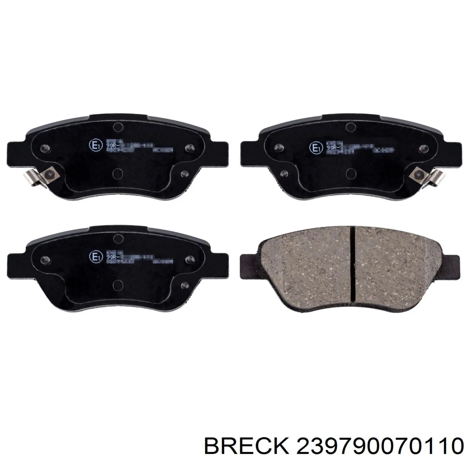 Передние тормозные колодки 239790070110 Breck